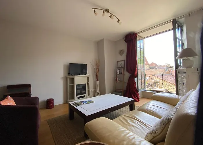 Apartmán La Salamandre - Un Ecrin Medieval Pour Vos Souvenirs - Imaginez-vous, Reveille Par Le Murmure De Sarlat, Dans Un Spacieux Et Chaleureux, Au Coeur De La Cite Classee - 2 - Magie A Vivre Sans Moderation - Reservez Des Maintenan